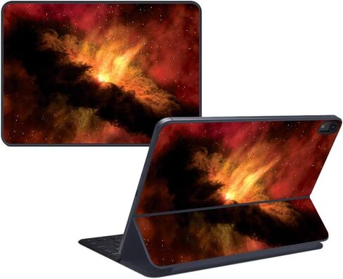 MightySkins Skin Compatible with iPad Pro Smart Keyboard 12.9" (2018) - Spacial Overload | Protective, Durable, and Unique Vinyl Decal wrap Cover | Easy to Apply and Change Style | Made in The USA in Saudi Arabia