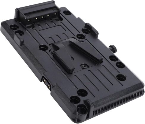 Zopsc V Mount D Tap Battery Plate Adapter, Direct Power Output and D Tap Interface, Adjustable Screw Holes, for DSLR Rig Stabilizers Monitors in Saudi Arabia