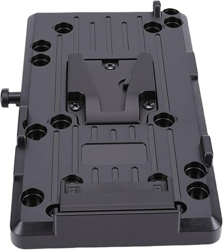 Zopsc V Mount D Tap Battery Plate Adapter, Direct Power Output and D Tap Interface, Adjustable Screw Holes, for DSLR Rig Stabilizers Monitors in Saudi Arabia