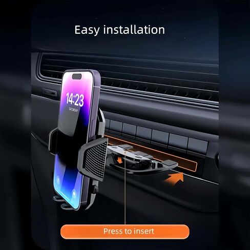حامل هاتف للسيارة لملحقات سيارتك، حامل هاتف للسيارة، حامل ملاحة CD، دوران 360 درجة، حامل هاتف مشغل السيارة، حامل عالمي للسيارات لـ Garmin GPS Fit iPhone Android، أسود in Saudi Arabia