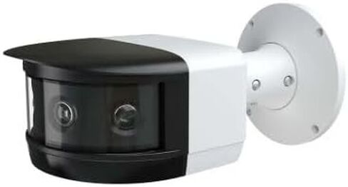 كاميرا شبكة تيتانيوم IP-5PO8M3 8 ميجابكسل 180 درجة، رؤية ليلية ستارلايت، دقة 4096×1800، IR ذكي، IP67، PoE، MicroSD، تحليلات فيديو متقدمة in Kuwait