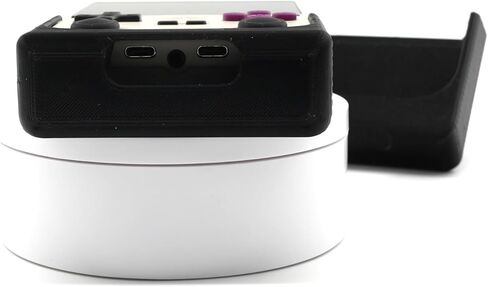 غطاء شاشة قابل للعكس 2 في 1 لـ PowKiddy V20 وقبضة ذقن رفيعة وواقي شاشة لباد لحماية الألعاب المحمولة ونمط مزخرف ممتع in Saudi Arabia