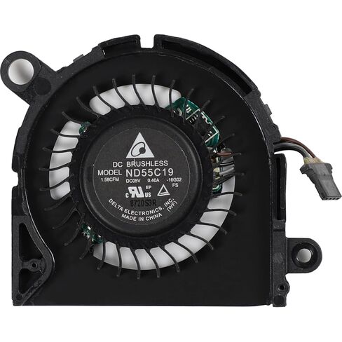 New CPU Cooling Fan Replacement for DELL Latitude 5289 7389 P29S Series Laptop 0P51WH ND55C19-16G02 0R2X0G EG50040S1-C880-S9A DC5V Fan in Saudi Arabia