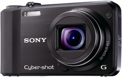 Sony Cyber-Shot DSC-HX7V 16.2 MP Exmor R CMOS Digital Still Camera with 10x Wide-Angle Optical Zoom G Lens, 3D Sweep Panorama, and Full 1080/60i HD Video (Black) (Renewed) in Saudi Arabia