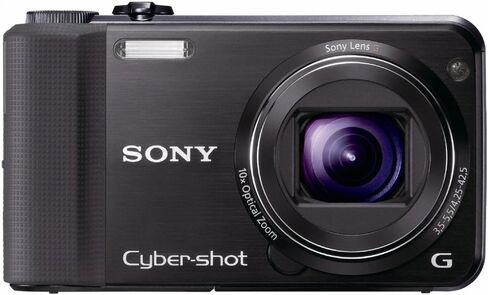 Sony Cyber-Shot DSC-HX7V 16.2 MP Exmor R CMOS Digital Still Camera with 10x Wide-Angle Optical Zoom G Lens, 3D Sweep Panorama, and Full 1080/60i HD Video (Black) (Renewed) in Saudi Arabia