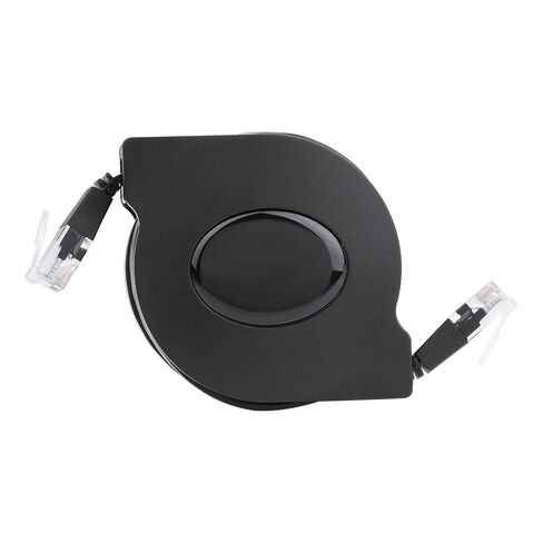 كابل إيثرنت CAT6 قابل للسحب من HANYAUKU، كابل توصيل الإنترنت RJ45 LAN عالي السرعة، سلك كابل شبكة قابل للتعديل لجهاز التوجيه المودم، الكمبيوتر الشخصي، Mac، الكمبيوتر المحمول (2 متر/6.6 قدم) in Kuwait