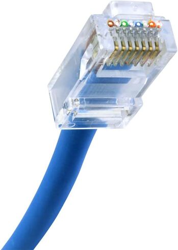 Quick Crimp RJ-45 Cat6 Connectors (Jar of 50 | Clear) in Saudi Arabia