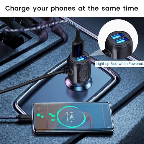 كابل شاحن USB صغير من Weishan بطول 11.5 قدم لكاميرا Rexing V1 V3 V5 & Rove R2 Dashcam كاميرا مرآة الرؤية الخلفية in Kuwait