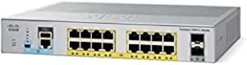 Cisco WS-C2960L-16PS-LL Catalyst 2960L-16PS-LL - محول - 16 منفذًا - مُدار - قابل للتركيب على حامل (متجدد) in Saudi Arabia