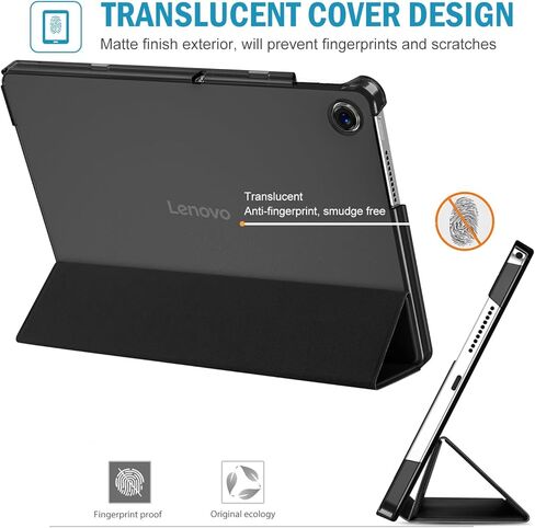 حافظة ProCase لجهاز Lenovo Tab 10.1 بوصة 2025 TB311FU/TB311XU، غطاء ذكي لجهاز Lenovo Tab 10.1 بوصة 2025 غطاء خلفي صلب بحامل نحيف - أرجواني فاتح in Kuwait