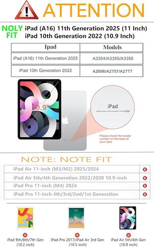 حافظة Vimorco الدوارة لجهاز iPad A16 الجيل الحادي عشر/العاشر 2025/2022، حافظة iPad A16 الجيل الحادي عشر/العاشر تدور 360 درجة، 4 زوايا رؤية، حامل قلم رصاص/حزام يد/جيب، فراشة زهرة سوداء in Kuwait