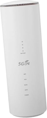 راوتر 5G CPE، واي فاي 6 ثنائي النطاق 1800 ميجابت في الثانية 32 جهازًا 8 هوائيات عالية الكسب 4x4 MIMO، مع فتحة بطاقة SIM للتخييم المنزلي والأعمال التجارية (قابس الولايات المتحدة) in Kuwait