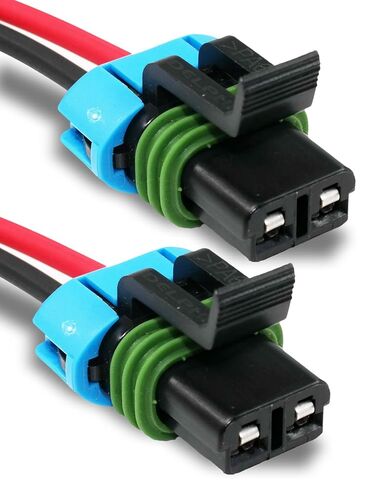 (2 Pack) Assembled Metri-Pack 2-Pin 30Amp Female Connector Multi-Purpose PIGTIAL in Saudi Arabia