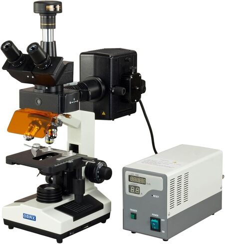 OMAX 40X-1600X Professional EPI-Fluorescence Trinocular Biological Microscope with 3MP USB Digital Camera in Saudi Arabia