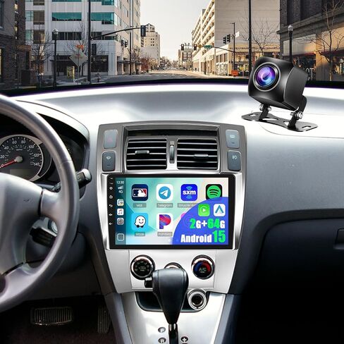 Inefala[2+64GB] Android 15 Car Radio for Hyundai Tucson 2006-2009 with Wireless Carplay Android Auto, 10.1 Inch HD Touchscreen Car Stereo with GPS WiFi Bluetooth FM/RDS EQ SWC 26UI Backup Camera MIC in Saudi Arabia