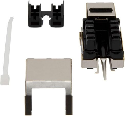 NavePoint 90 Degree CAT6 Keystone Jack، RJ45 أنثى، 15 حزمة، FTP محمية in Kuwait