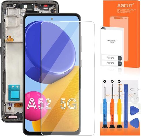 INCELL for Samsung Galaxy A52 5G Screen Replacement for Display Samsung A52 LCD SM-A526B SM-A526W SM-A526U Screen Replacement Digitizer Touch Assembly with Frame in Saudi Arabia