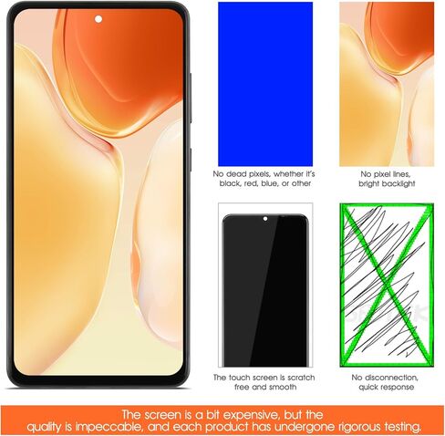 INCELL for Samsung Galaxy A52 5G Screen Replacement for Display Samsung A52 LCD SM-A526B SM-A526W SM-A526U Screen Replacement Digitizer Touch Assembly with Frame in Saudi Arabia