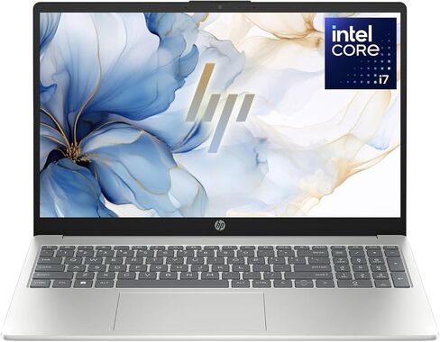 كمبيوتر محمول HP New 2026 Edition Core i7 مقاس 15.6 بوصة | Intel Core i7-1255U عالي الأداء يصل إلى 4.7 جيجا هرتز | ذاكرة الوصول العشوائي (RAM) سعة 24 جيجابايت - محرك أقراص PCIe SSD بسعة 512 جيجابايت | كاميرا ويب | FHD | عمر بطارية طويل | Windows 11 | الأع in Kuwait