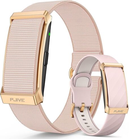 Smart Bracelet, Health Fitness & Activity Tracker with All-Day Continuous Heart Rate/Blood Pressure Monitor, Sleep Tracker, 170+ Sport Modes, 60 Day Battery & Free App, IP68 Smart Band for Android IOS in Kuwait