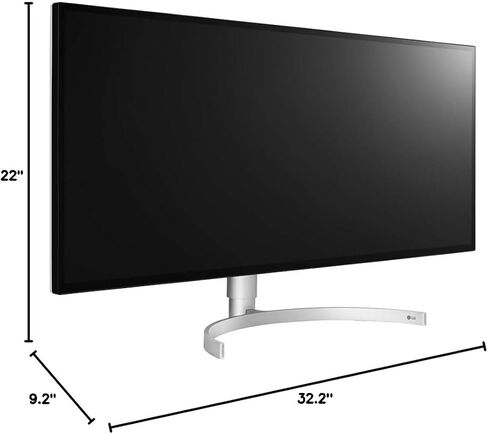 LG 34WK95U-W 34" UltraWide 5K Nano IPS LED Monitor with Built-in Speakers, 5120x2160 in Saudi Arabia