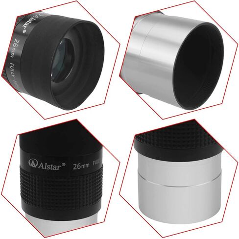Alstar 2" Kellner FMC 55-Degree Eyepiece - Bundle with - 5 Pcs Dust Caps in Saudi Arabia