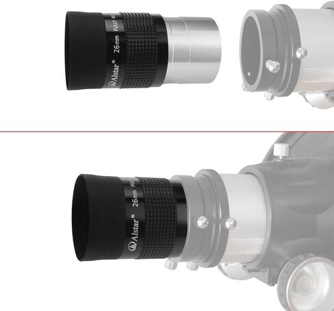 Alstar 2" Kellner FMC 55-Degree Eyepiece - Bundle with - 5 Pcs Dust Caps in Saudi Arabia