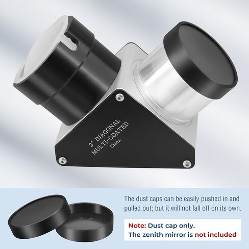 Alstar 2" Kellner FMC 55-Degree Eyepiece - Bundle with - 5 Pcs Dust Caps in Saudi Arabia