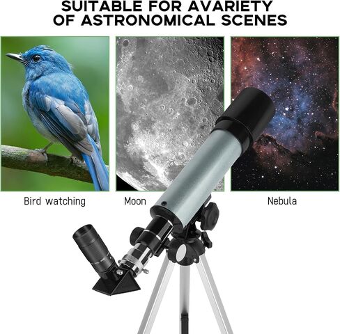 Alstar 1.25" 8-24mm Zoom Eyepiece - Bundle with - 2" 4-Element 2X Barlow Lens in Saudi Arabia