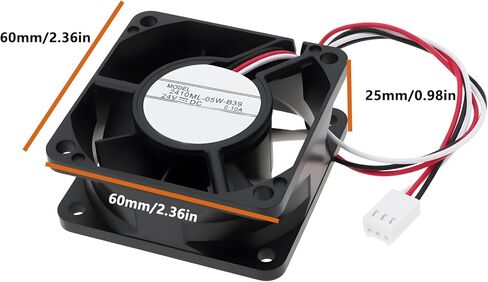 SING F LTD 3Pin Drive مروحة مخصصة 2410ML-05W-B39 24V 0.10A 60x60x25mm محرك نظام مروحة تبريد الماكينة in Kuwait