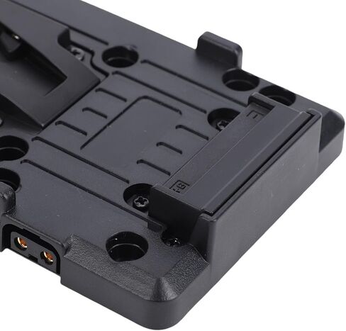 V Mount Battery Plate, D Tap V Mount Battery Plate Adapter Lock Quick Release Adapter with D Tap Output 50W for Camera Power Supply in Saudi Arabia