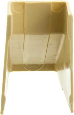 Cord Cover Cable Raceway, 1.25 inch Surface Mount Cable Raceway Ceiling Entry On-Wall Cord Concealer, Cord Organizer/Wire Hider and Protector, Ivory, Cablewholesale in Saudi Arabia