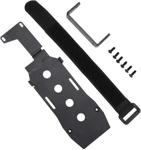 Qiilu Alloy Battery Plate for 1/10 RC Car + DIY Battery Panel + Mounting Plate Bracket in Saudi Arabia