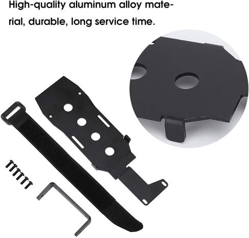 Qiilu Alloy Battery Plate for 1/10 RC Car + DIY Battery Panel + Mounting Plate Bracket in Saudi Arabia