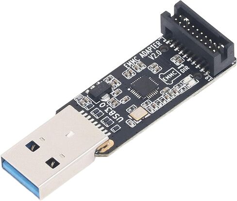 Yosoo Health Gear Mks Emmc Adapter V2 USB 3.0 Card Reader Module, Emmc Adapr Storage Memory Card Programmer, Makerbase Mks Emmc-Adapr 2 USB 3.0 for DIY Projects, Compatible with Multiple Devices in Saudi Arabia