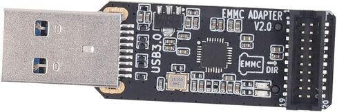 Yosoo Health Gear Mks Emmc Adapter V2 USB 3.0 Card Reader Module, Emmc Adapr Storage Memory Card Programmer, Makerbase Mks Emmc-Adapr 2 USB 3.0 for DIY Projects, Compatible with Multiple Devices in Saudi Arabia