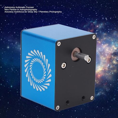 CCYLEZ Automatic Electric Telescope Focuser with Temperature Adaptive Motorized Design, Plug and Play, for Astrophotography & Deep Observation, Aluminum Alloy in Saudi Arabia