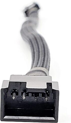 MICRO CONNECTORS كابل تمديد مروحة PWM بطول 30 سم، عبوتين (أسود) (PWM-100BK-2P) in Saudi Arabia