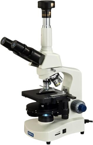 OMAX 40X-2000X Phase Contrast Trinocular Compound Siedentopf LED Microscope with 10MP USB Camera in Saudi Arabia