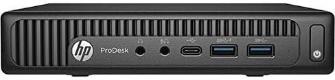 كمبيوتر HP ProDesk 600 G2 Business Mini المكتبي: Intel Quad-Core i5-6500T، 128GB SSD، 8GB DDR4، Windows 11 Professional (متجدد) in Kuwait
