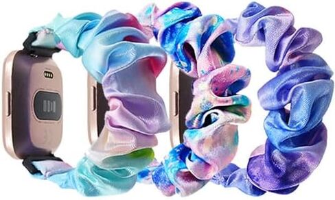 Compatible with Cosmo Jrtrack 5 Smart Watch Bands, Cute Printed Elastic Loop Bands Bracelet Strap Replacement for Cosmo Jrtrack kids Watch Band in Kuwait