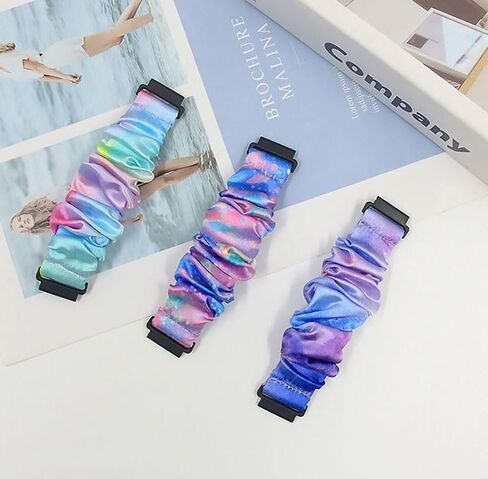 Compatible with Cosmo Jrtrack 5 Smart Watch Bands, Cute Printed Elastic Loop Bands Bracelet Strap Replacement for Cosmo Jrtrack kids Watch Band in Kuwait