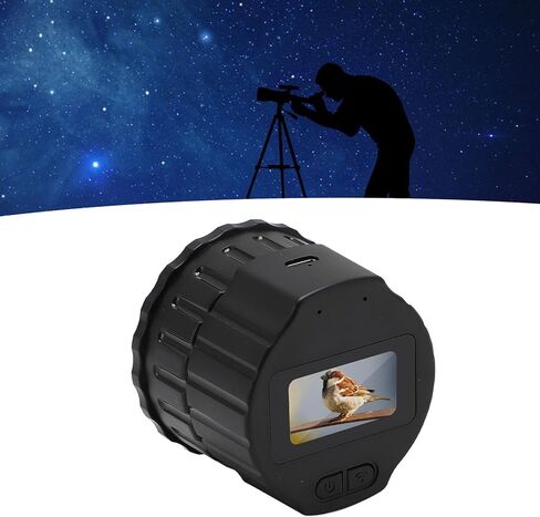 Telescope Camera, 1.5in Screen Electronic Eyepiece Camera,16MP Telescope Eyepiece Video Recording, Planetary and Bird Watching, for 28mm to 50mm Optical Telescopes Microscopes in Kuwait