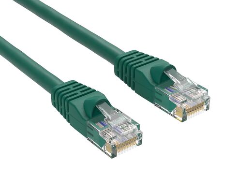 Cable Leader Cat 6 550 MHz UTP Snagless Ethernet Cable, Network Patch Cord (Green, 25 ft) in Saudi Arabia