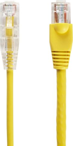 Black Box CAT6A UTP Slim-Net Patch Cable, 28AWG, 500-MHz, PVC - 14.76 ft Category 6a Network Cable for Patch Panel, Network Device - First End: 1 x RJ-45 Male Network - Second End: 1 x RJ-45 Male Netw in Saudi Arabia