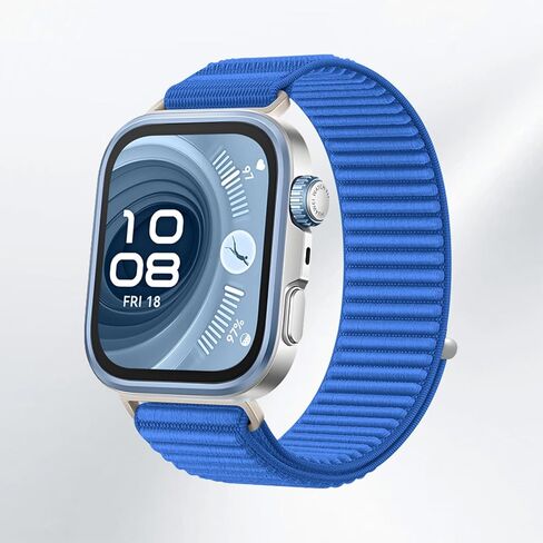 Compatible with Huawei Fit3/Fit4/Fit4 Pro series fabric straps, made of nylon, featuring a dynamic lug system, providing a comfortable and snug fit, and lightweight portability. in Saudi Arabia