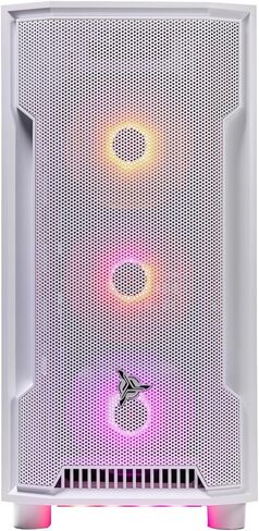 Skytech Gaming Archangel Gaming PC, Intel i7 14700F 2.1GHz, NVIDIA RTX 5060 Ti 16GB VRAM, 2TB Gen4 NVMe SSD, 32GB DDR4 RAM 3200, 650W Gold PSU, 360 ARGB AIO, Wi-Fi, Win 11, Desktop in Kuwait