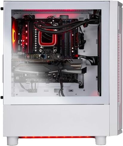 Skytech Gaming Archangel Gaming PC, Intel i7 14700F 2.1GHz, NVIDIA RTX 5060 Ti 16GB VRAM, 2TB Gen4 NVMe SSD, 32GB DDR4 RAM 3200, 650W Gold PSU, 360 ARGB AIO, Wi-Fi, Win 11, Desktop in Kuwait