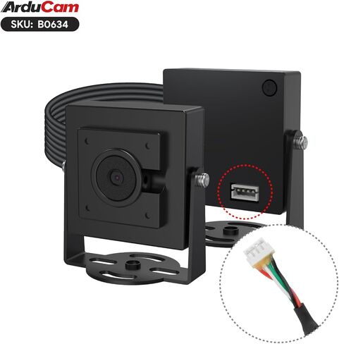 وحدة كاميرا USB بمصراع عالمي Arducam VGA، كاميرا عالية السرعة 800 إطارًا في الثانية @ QQVGA، كاميرا ويب UVC أحادية اللون لنظام التشغيل Windows ونظام التشغيل Linux in Saudi Arabia