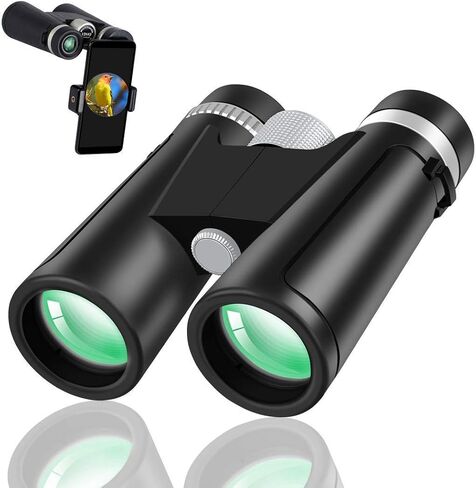Telescope High Power Binoculars High Definition Binoculars 12X42 Waterproof Binoculars for Sightseeing Wildlife Watching Bird Watching Travel Outdoor Sports Portable in Saudi Arabia